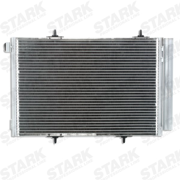 STARK SKCD-0110048 Air conditioning condenser with dryer, 14,4mm, 11mm, Aluminium, R 134a, 362mm