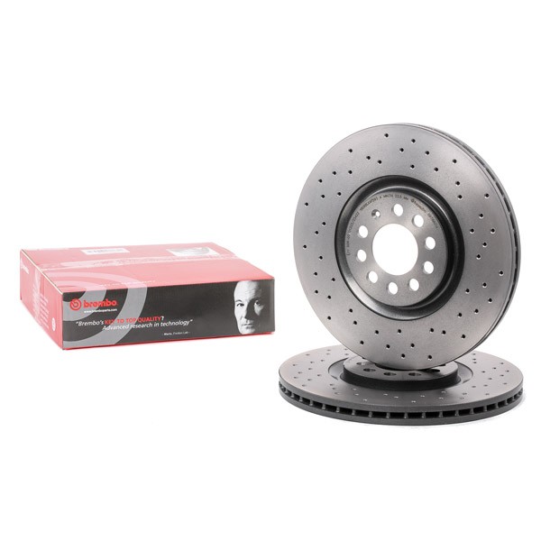 0978801X Brake disc BREMBO 09.7880.1X review and test