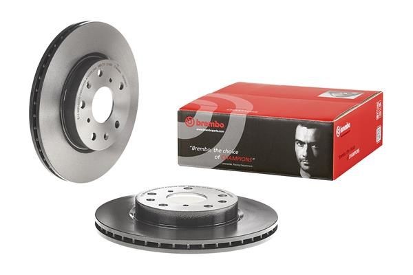 09.A296.11 Brake discs 09.A296.11 BREMBO 280x22mm, 5, internally vented, Coated