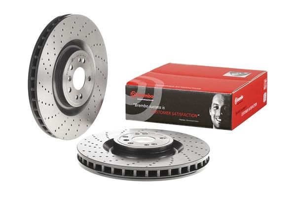 Brake disc 09.A960.21 from BREMBO