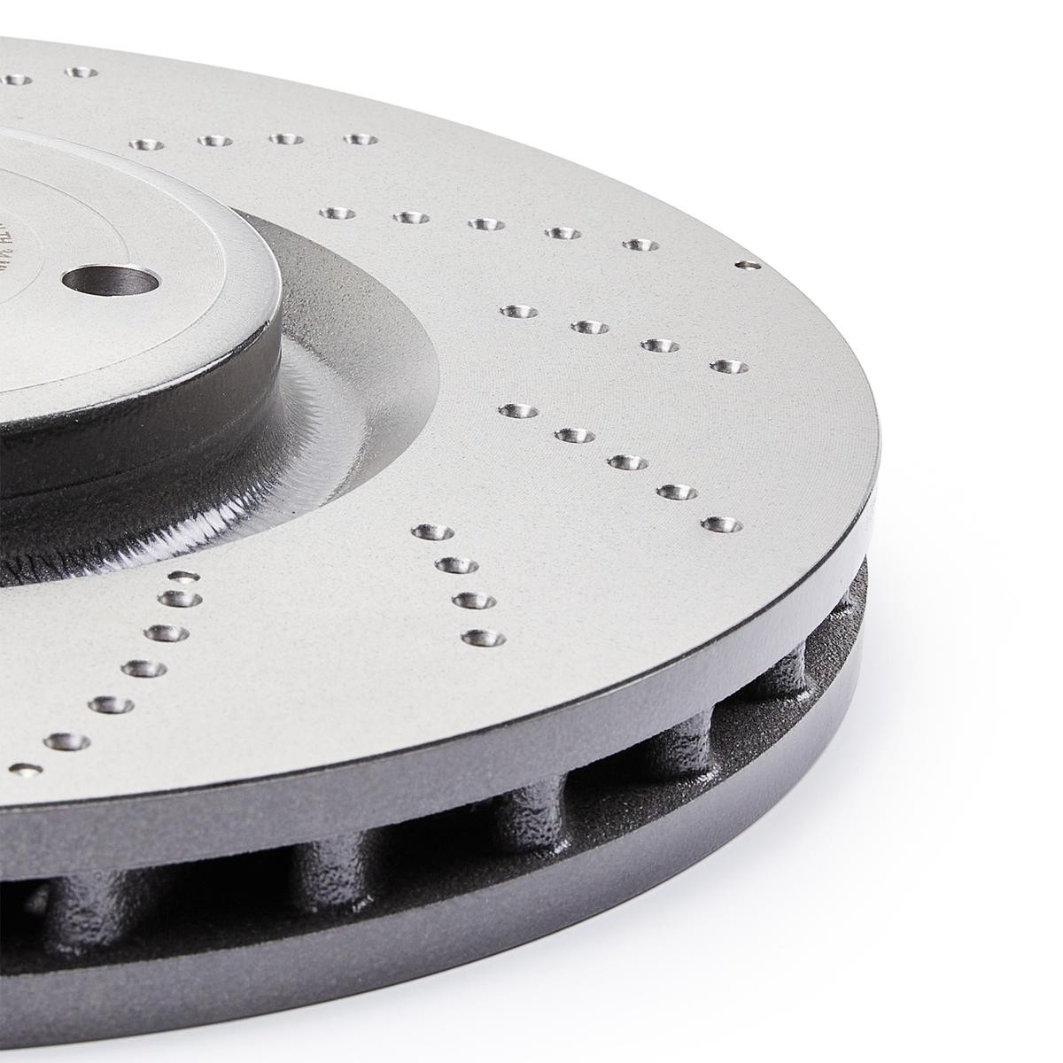 09.B747.51 Brake discs 09.B747.51 BREMBO 360x36mm, 5, perforated/vented, Coated, High-carbon
