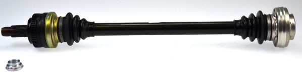 LÖBRO 304622 Drive shaft 677mm, with cap, with nut
