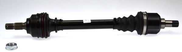 LÖBRO 305039 Drive shaft 630mm, with nut