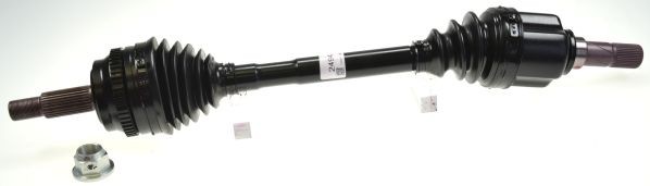 LÖBRO 305191 Drive shaft 700mm, with nut