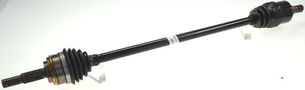 LÖBRO 910mm, for vehicles without ABS, with nut Length: 910mm, External Toothing wheel side: 25 Driveshaft 305328 buy