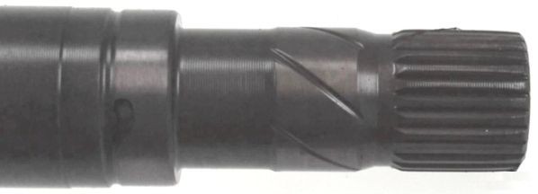 LÖBRO 305363 CV axle shaft 890, 325mm, with bearing(s), with nut