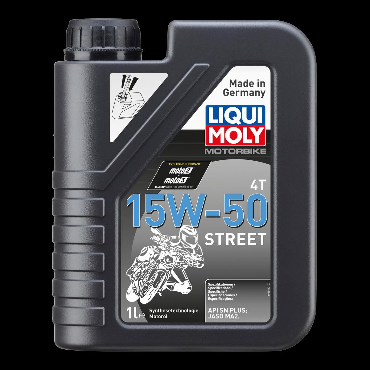 Engine Oil LIQUI MOLY 2555 DUKE Motorcycle Moped Maxi scooter