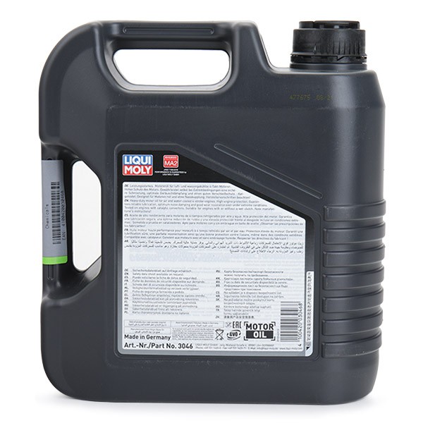 LIQUI MOLY API SL Oil 10W-40, 4l, Mineral Oil