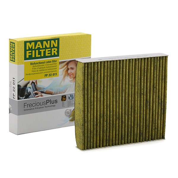 Pollen filter MANN-FILTER FP 22 011 - Dacia SANDERO Air conditioning spare parts order