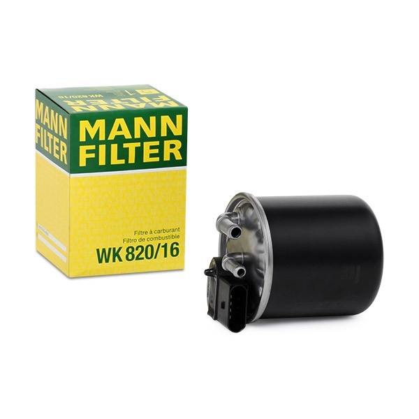 WK82016 Inline fuel filter MANN-FILTER WK 820/16 review and test