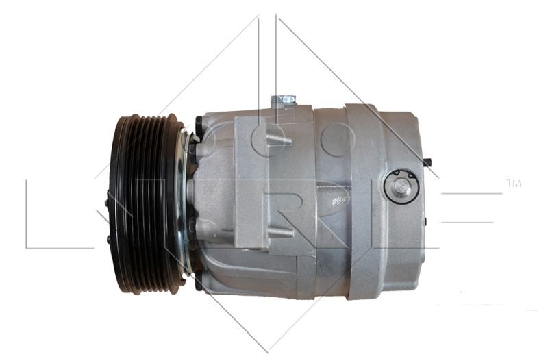 NRF CVC, PAG 46, R 134a, with PAG compressor oil Belt Pulley Ø: 110mm, Number of grooves: 5 AC compressor 32790G buy