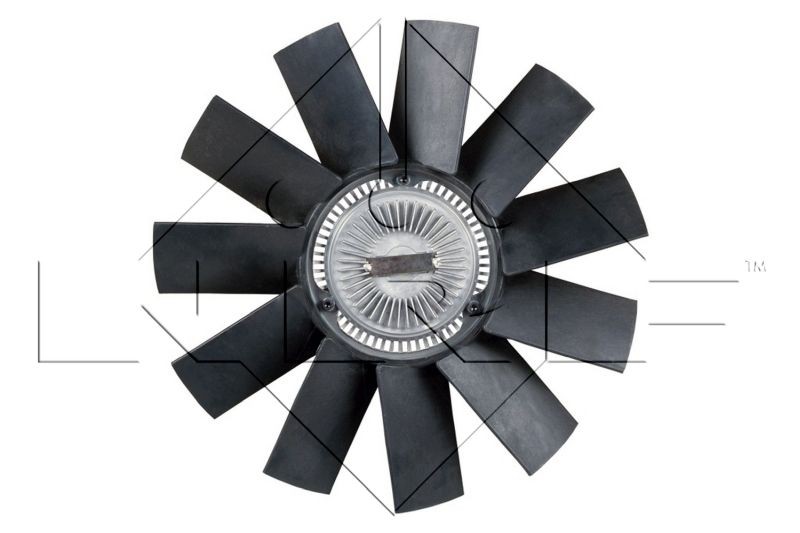 NRF Clutch, radiator fan 49542 buy