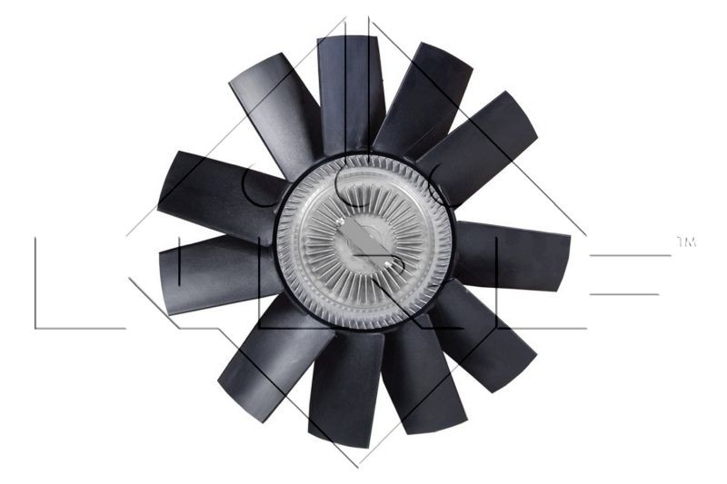Volkswagen POLO Thermal fan clutch 7890010 NRF 49563 online buy