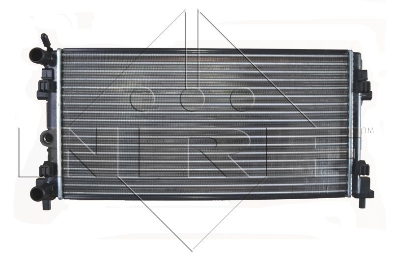 NRF Economy Class 53024A Engine radiator Aluminium, 649 x 342 x 23 mm, Mechanically jointed cooling fins