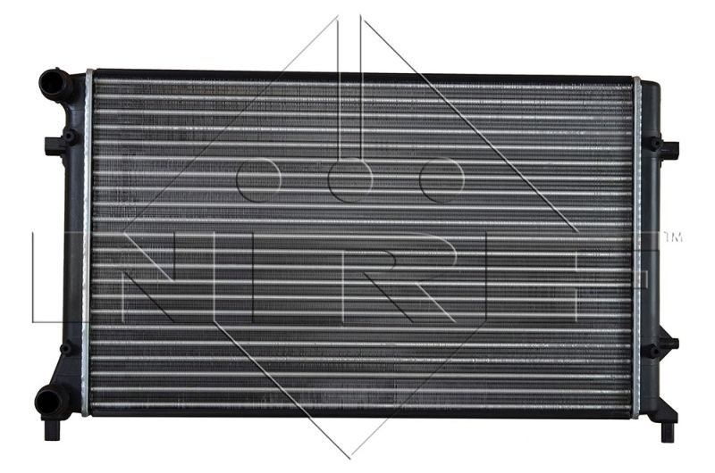 NRF Economy Class 53405A Engine radiator Aluminium, 650 x 415 x 23 mm, Mechanically jointed cooling fins