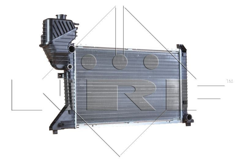 NRF Economy Class 55348A Engine radiator Aluminium, 682 x 396 x 32 mm, Mechanically jointed cooling fins