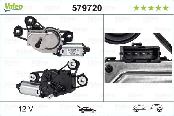 Scheibenwischermotor für Seat Ibiza 6j Kombi hinten und vorne kaufen -  Original Qualität und günstige Preise bei AUTODOC