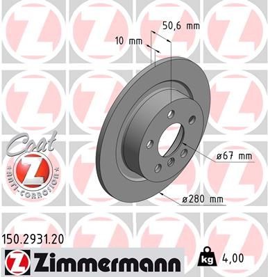 ZIMMERMANN COAT Z 150293120 Suspension kit, coil springs / shock absorbers BMW F48 sDrive 18 d 136 hp Diesel 2020 price