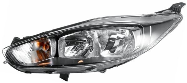HELLA Left, H15, W5W, H7, PY21W, Halogen, 12V, with indicator, with position light, with high beam, with low beam, with daytime running light, for right-hand traffic, with bulbs, with motor for headlamp levelling Left-hand/Right-hand Traffic: for right-hand traffic Front lights 1EE 354 803-011 buy