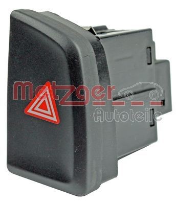 Original METZGER Hazard light switch 0916288 for AUDI A6