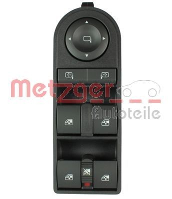 METZGER Driver side, OE-part Switch, window regulator 0916248 buy