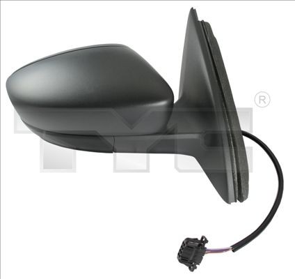 TYC Side mirror assembly left and right SKODA Rapid Spaceback (NH1) new 332-0057