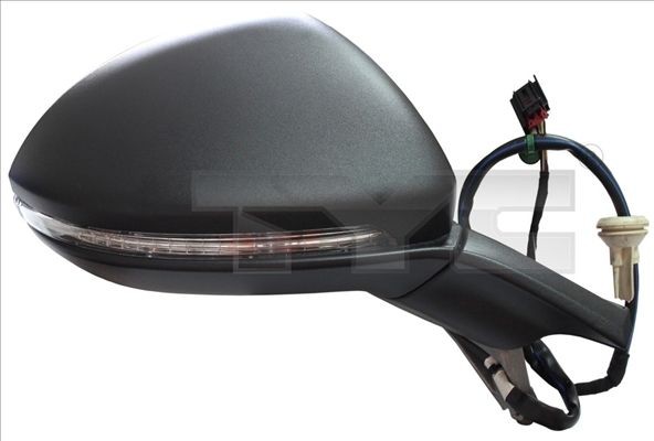 TYC 337-0242 Wing mirror Left, for electric mirror adjustment, Aspherical, Heatable