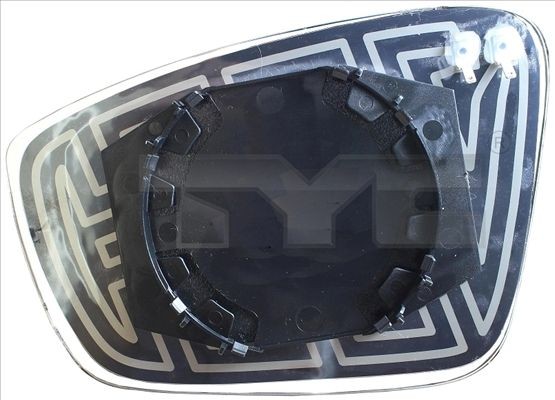 TYC 332-0058-1 Wing mirror glass SKODA RAPID 2011 price