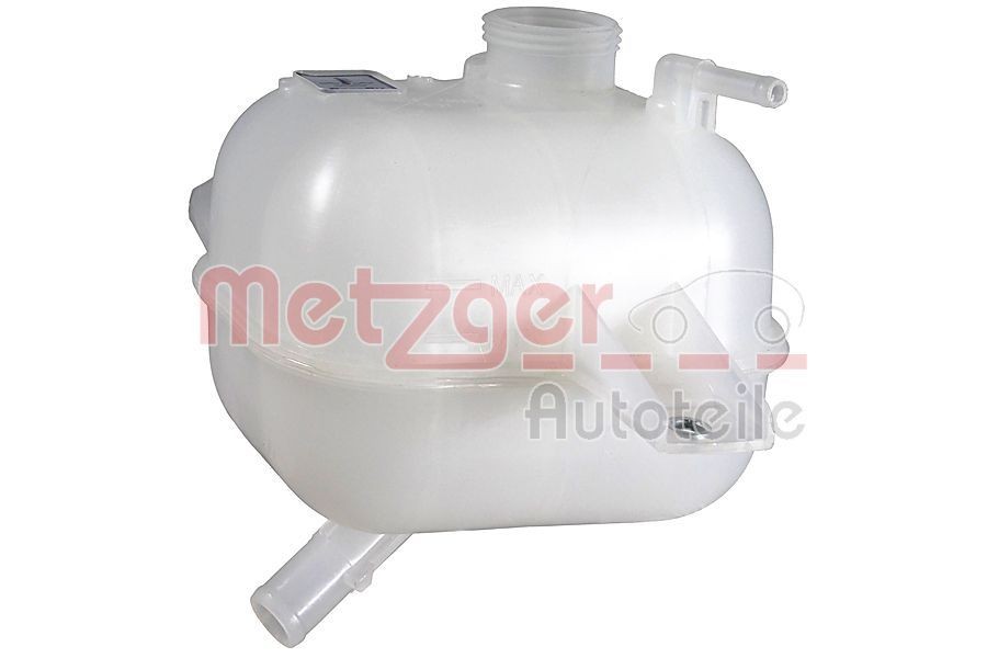 METZGER 2140087 Coolant expansion tank without coolant level sensor, without lid
