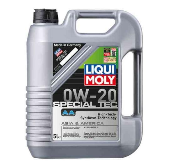 LIQUI MOLY Special Tec, AA 9734 Engine oil 0W-20, 5l, Synthetic Oil