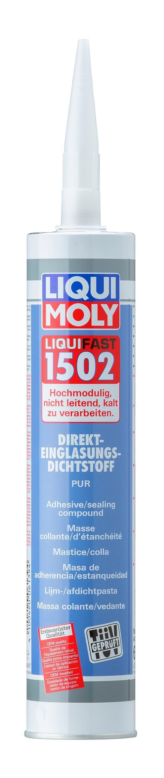 LIQUI MOLY 6139 Auto glass & windshield adhesives Cartridge, Capacity: 310ml