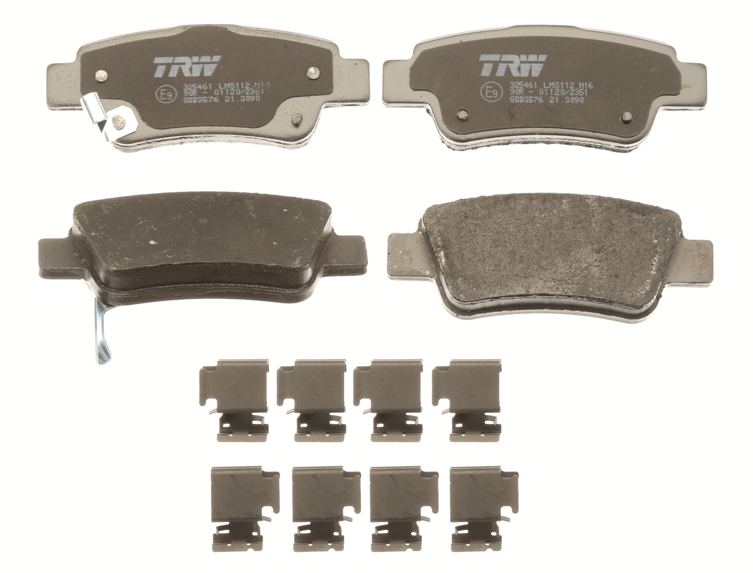 TRW Brake pad kit GDB3576 for Honda CR-V IV