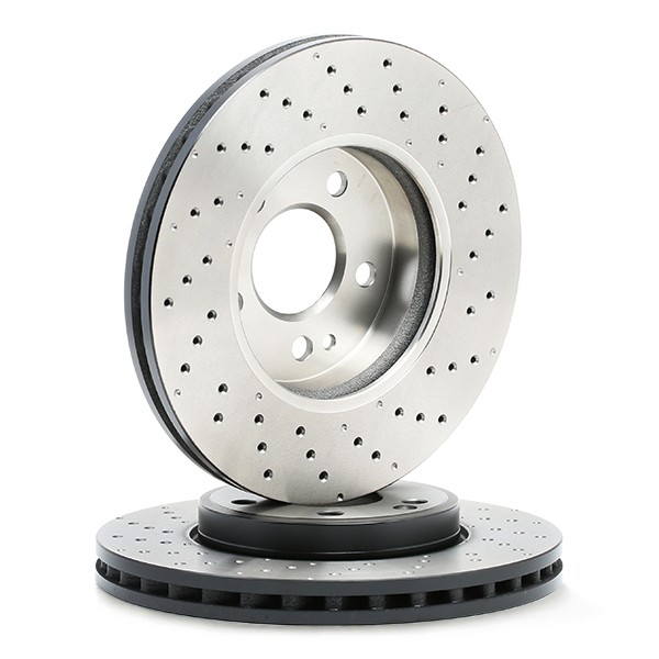 TRW DF6262S Brake rotor 295x28mm, 5x112, perforated/vented, Painted