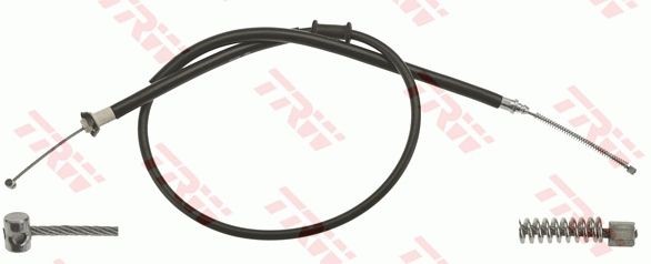 TRW GCH647 Hand brake cable 1430, 1187mm, Drum Brake