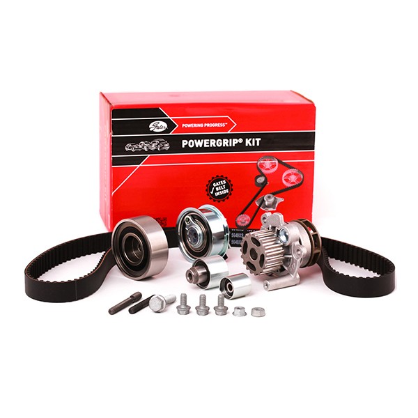 Buy Water pump and timing belt kit GATES KP25649XS-1 - Engine parts VW TRANSPORTER online