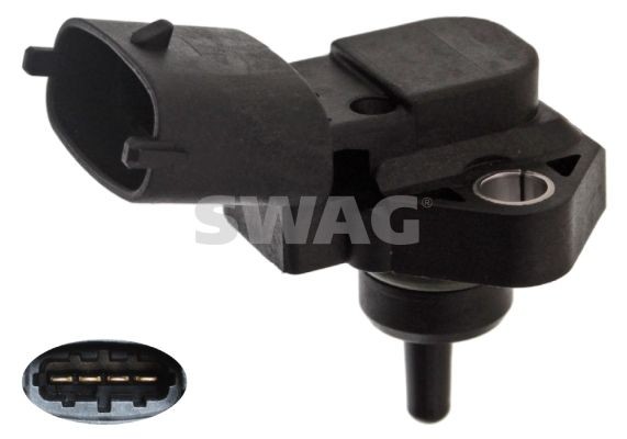 SWAG 70945473 Intake manifold pressure sensor 009945 5421