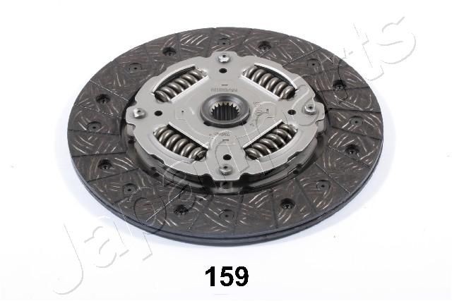 JAPANPARTS DF-159 Clutch Disc 226mm, Number of Teeth: 18