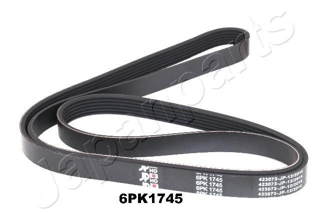 JAPANPARTS DV-6PK1745 Serpentine belt 1745mm, 6
