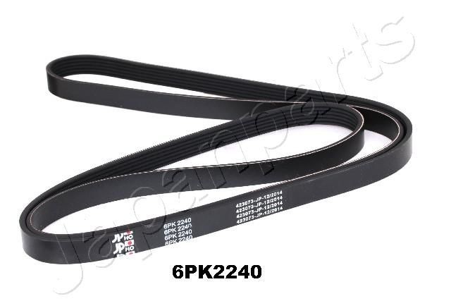 JAPANPARTS DV-6PK2240 Serpentine belt 2240mm, 6