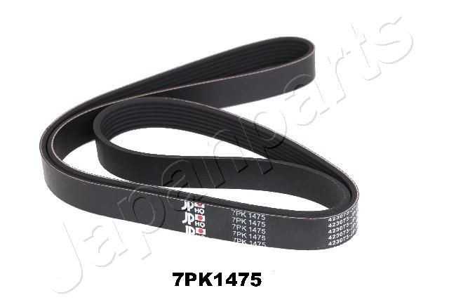 JAPANPARTS 1475mm, 7 Number of ribs: 7, Length: 1475mm Alternator belt DV-7PK1475 buy