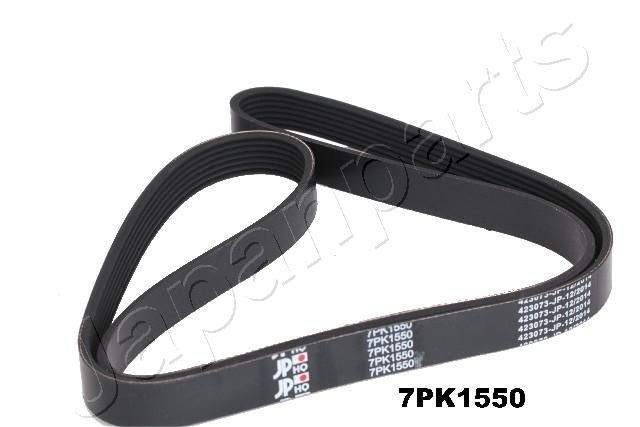 JAPANPARTS 1550mm, 7 Number of ribs: 7, Length: 1550mm Alternator belt DV-7PK1550 buy
