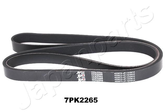 JAPANPARTS DV-7PK2265 Serpentine belt 2265mm, 7