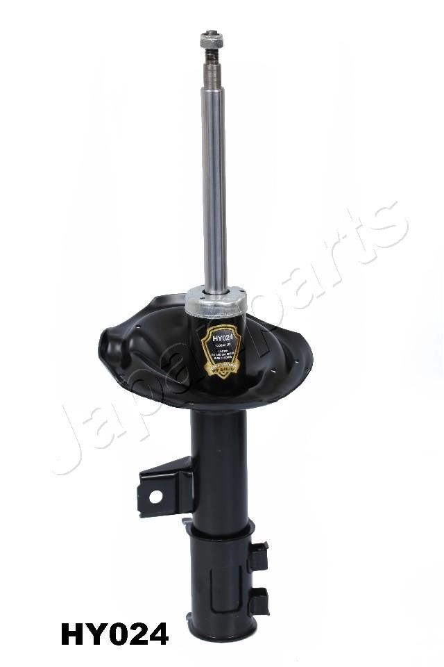 JAPANPARTS MM-HY024 Shock absorber Front Axle Left, Gas Pressure, Twin-Tube, Suspension Strut, Top pin