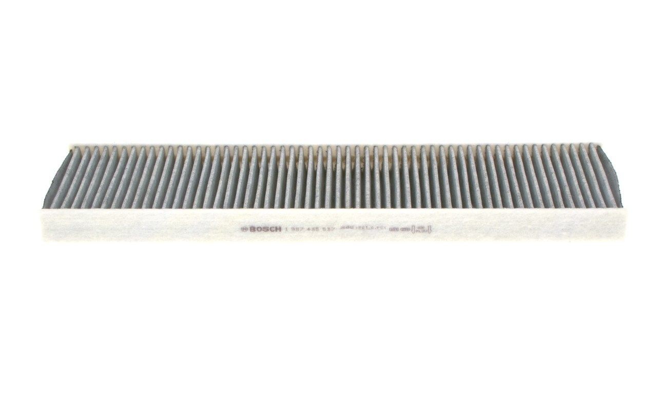 1987435537 Air con filter R 5537 BOSCH Activated Carbon Filter, 449 mm x 120 mm x 32 mm