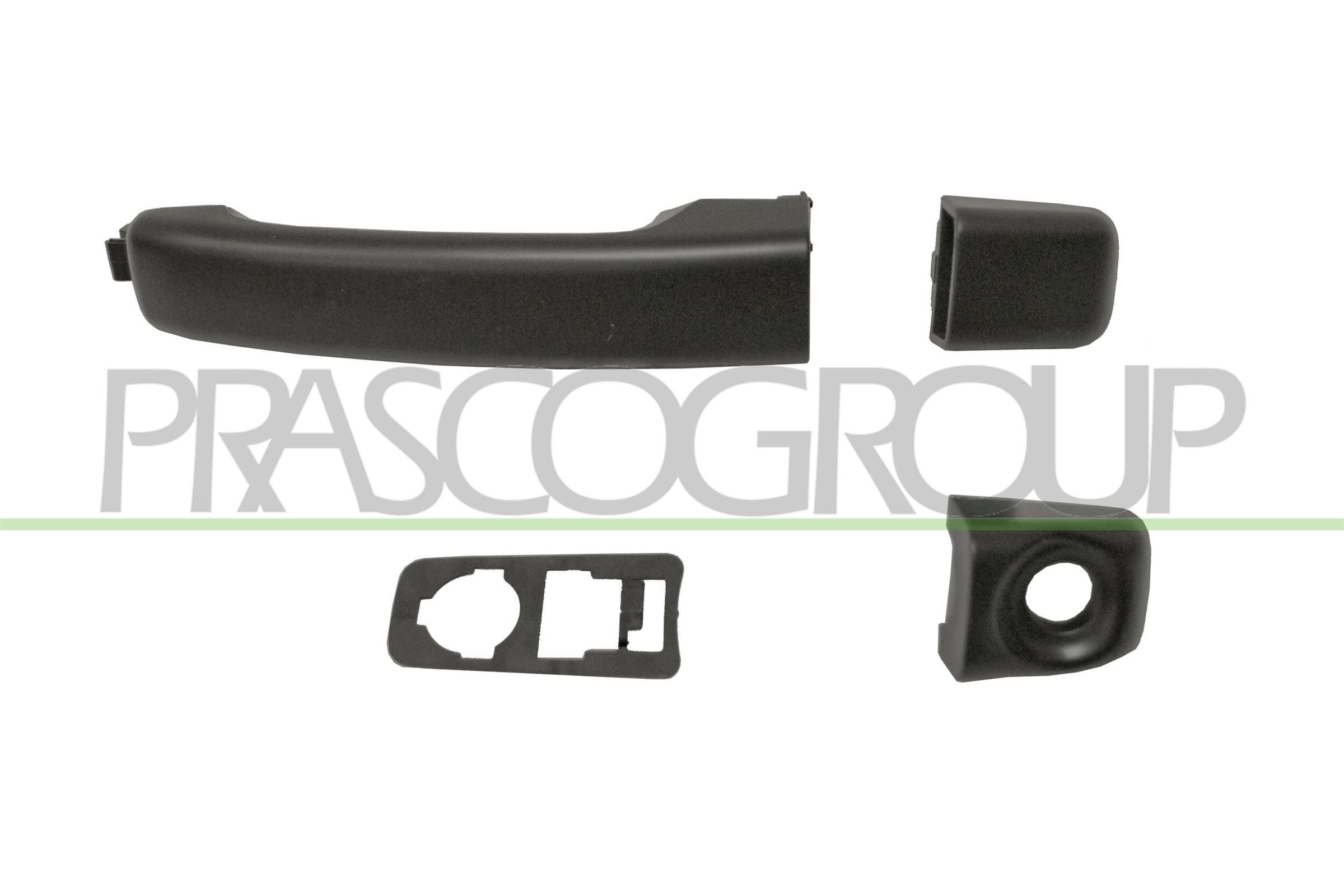 PRASCO DS9628013 Door Handle outer, Vehicle Rear Door, Left Rear, Left Front, Right Rear, Right Front, primed