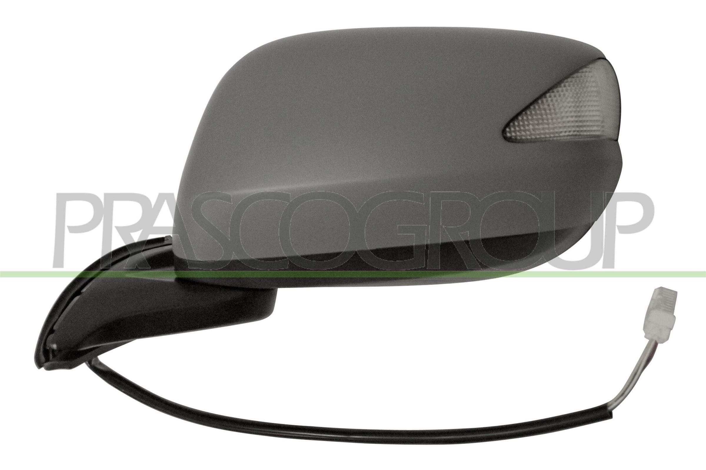 HD3247334 PRASCO Side mirror HONDA Left, primed, Electric, Electronically foldable