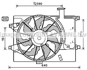 PRASCO HY7567 Fan, radiator KIA experience and price
