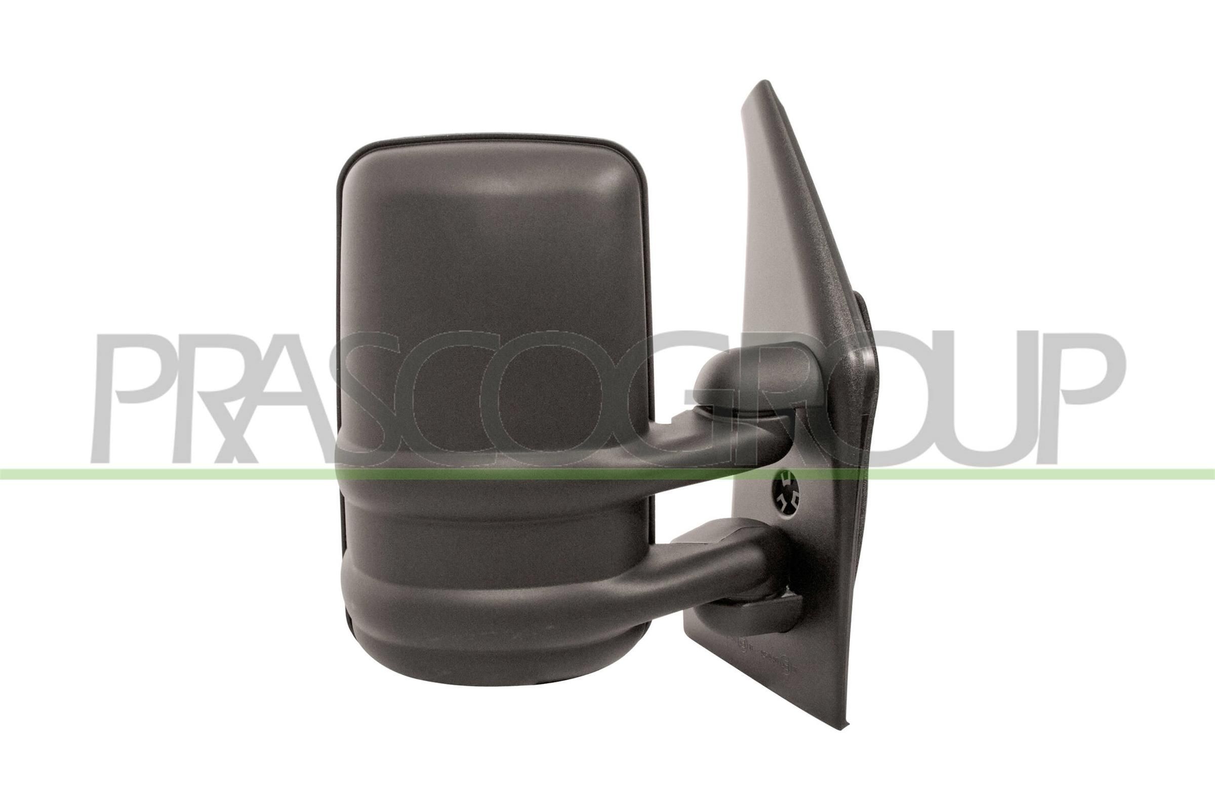 PRASCO Right, black, for manual mirror adjustment, Convex, untinted Side mirror OP9507003 buy