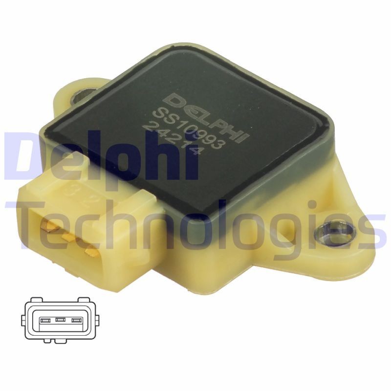 Throttle position sensor DELPHI - SS10993-12B1