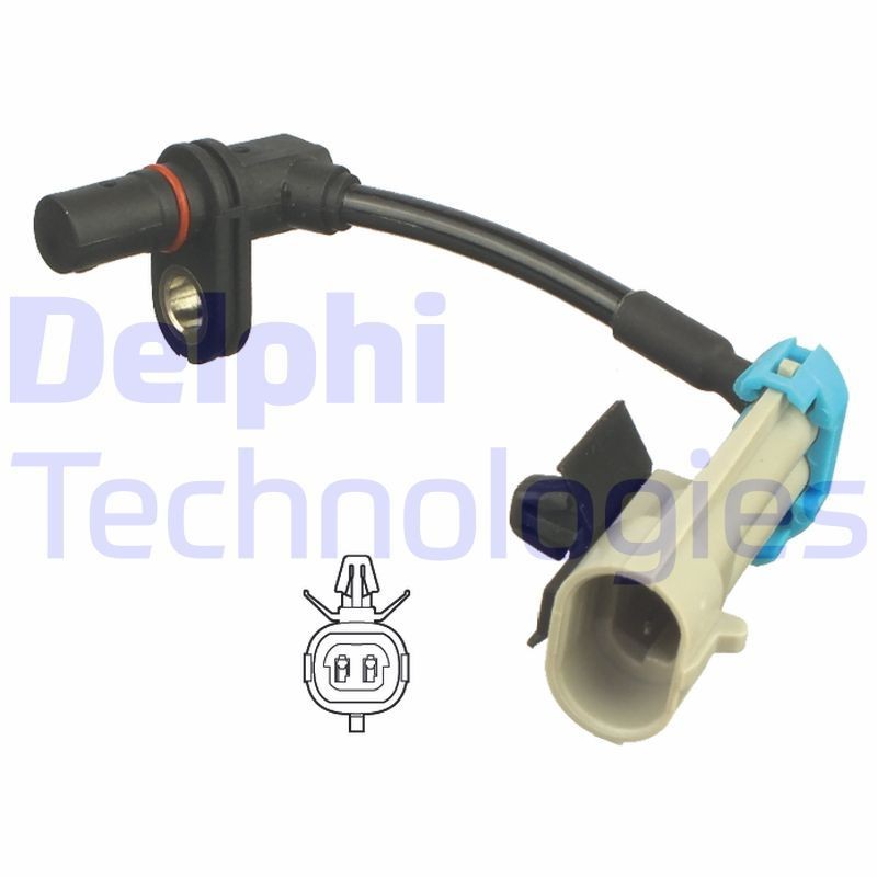 DELPHI SS20317 ABS sensor 48-09-313